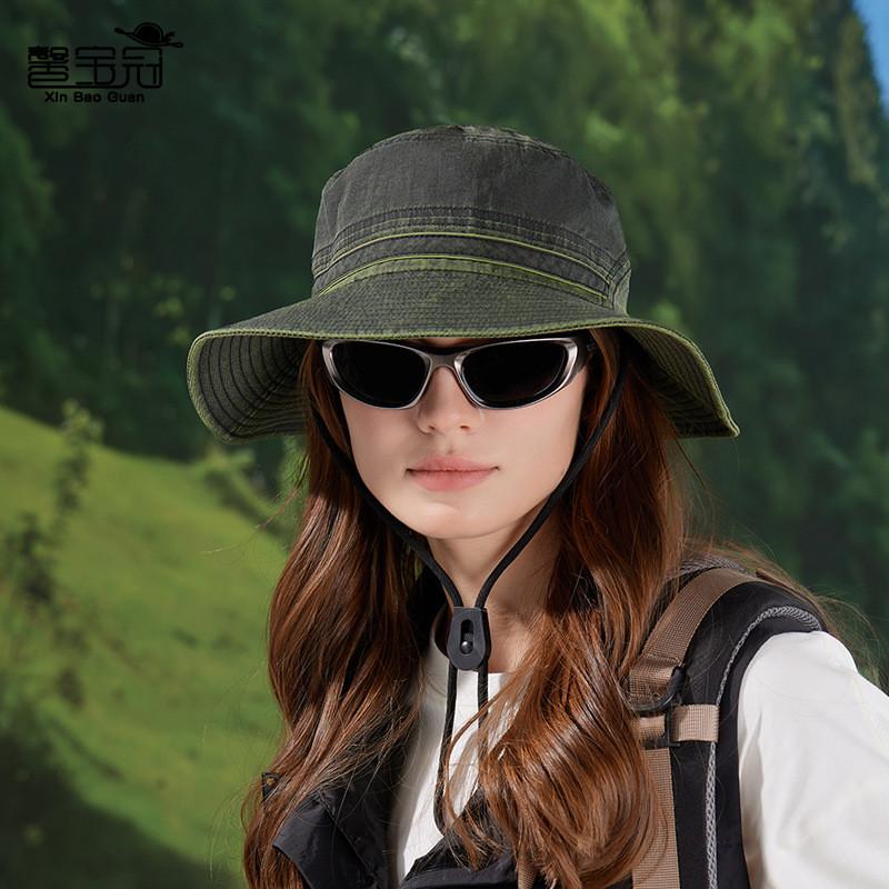 Summer Vintage British Style Fisherman Hat With Wide Brim And Airy Design For Outdoor Activities