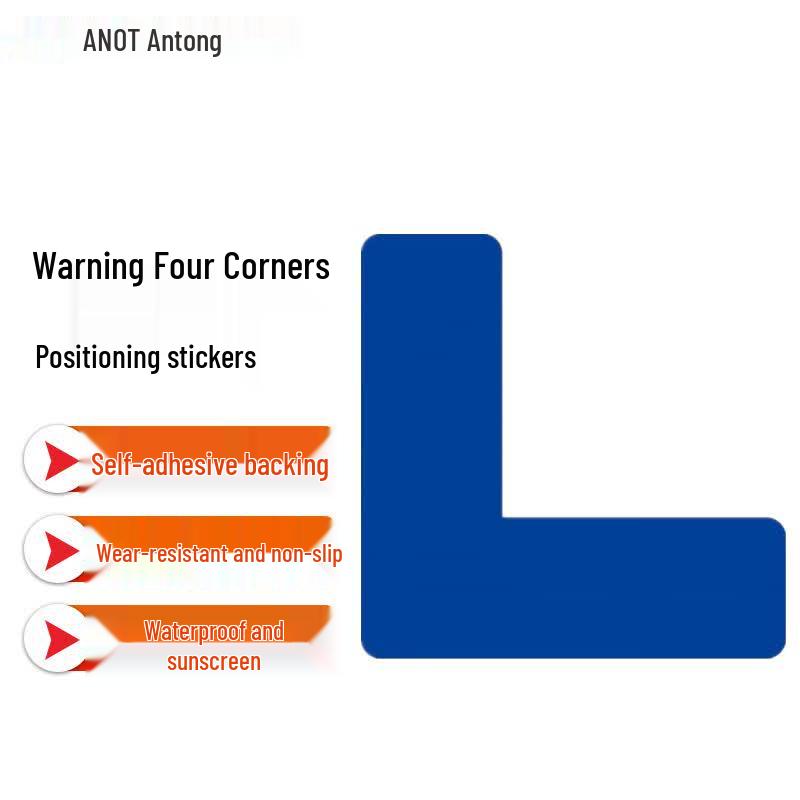 Andatong Desktop Warning Corner Positioning Stickers