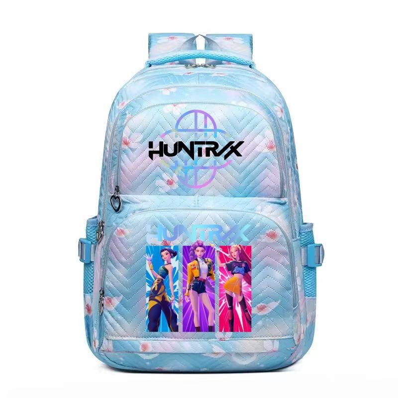 Witch Hunter Student School Bag Boys And Girls Colored Foreign Style Sweet Backpack Campus Large Capacity Breathable Backpack