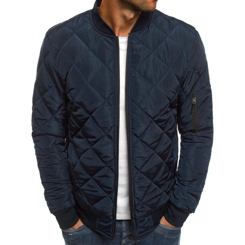 

Men’s Loose Fit Quilted Cotton Jacket 4XL