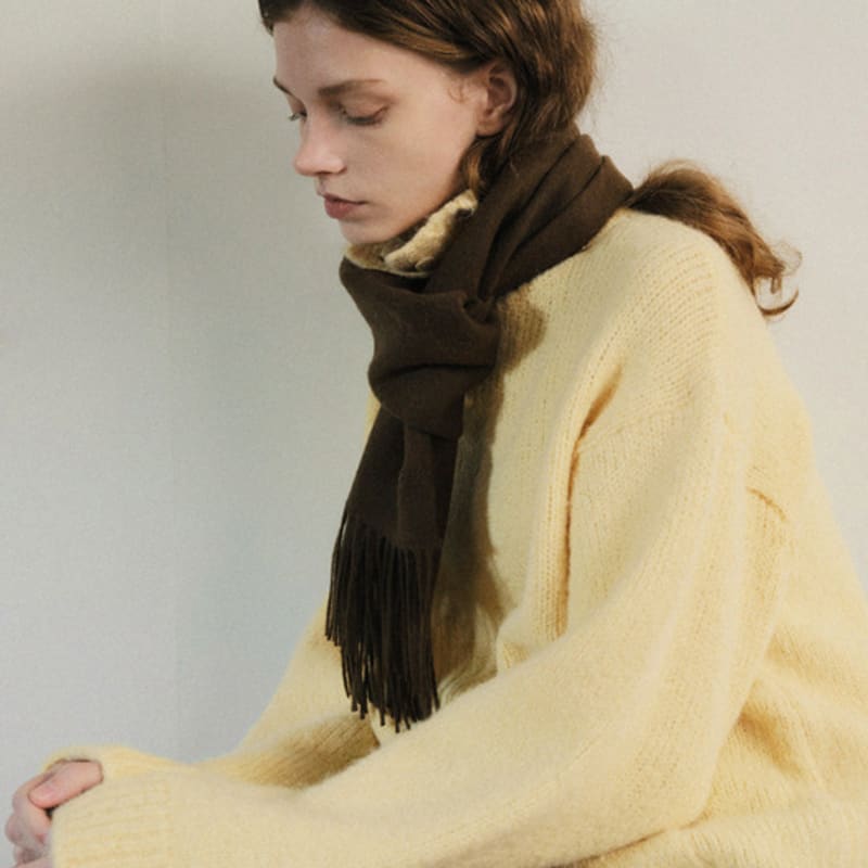 LeniL Ricos Winter Basic Muffler (5color)