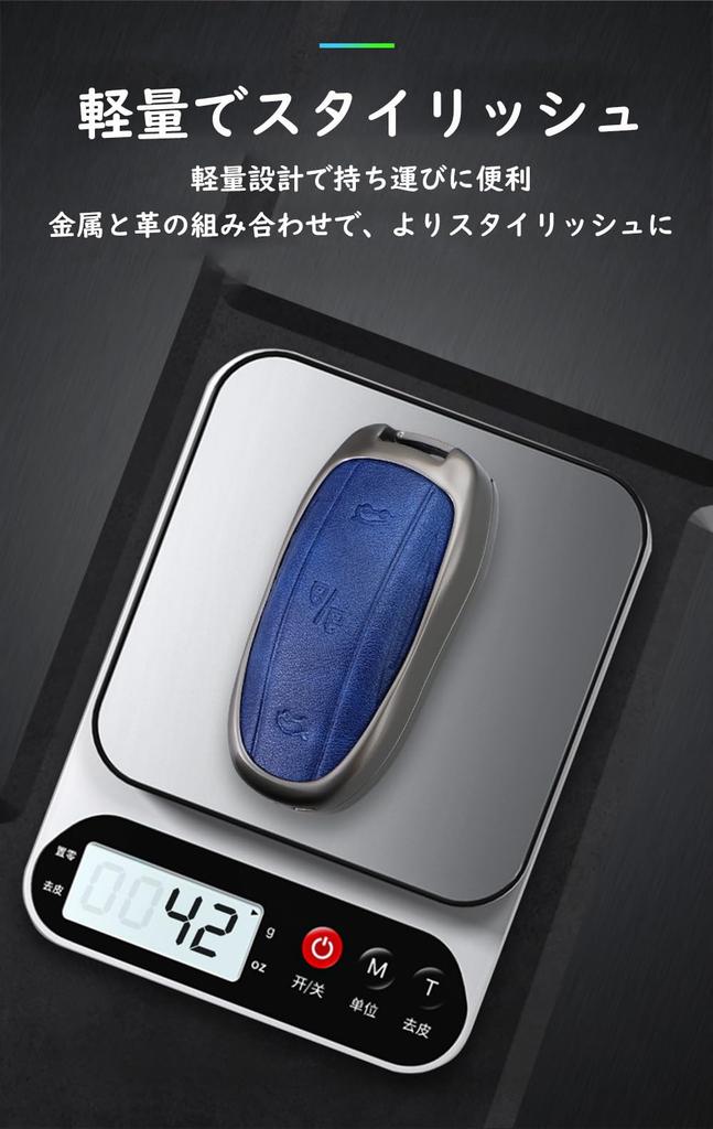 [TECART] Tesla Exklusives Schlüsseletui, Tesla S Schlüsselanhänger, Tesla S, Modell S, Smart Key