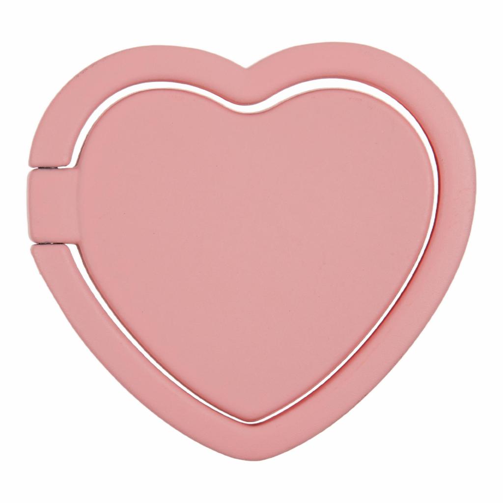 Cell Phone Ring Holder Kickstand Love Heart Shaped Metal Phone Grip