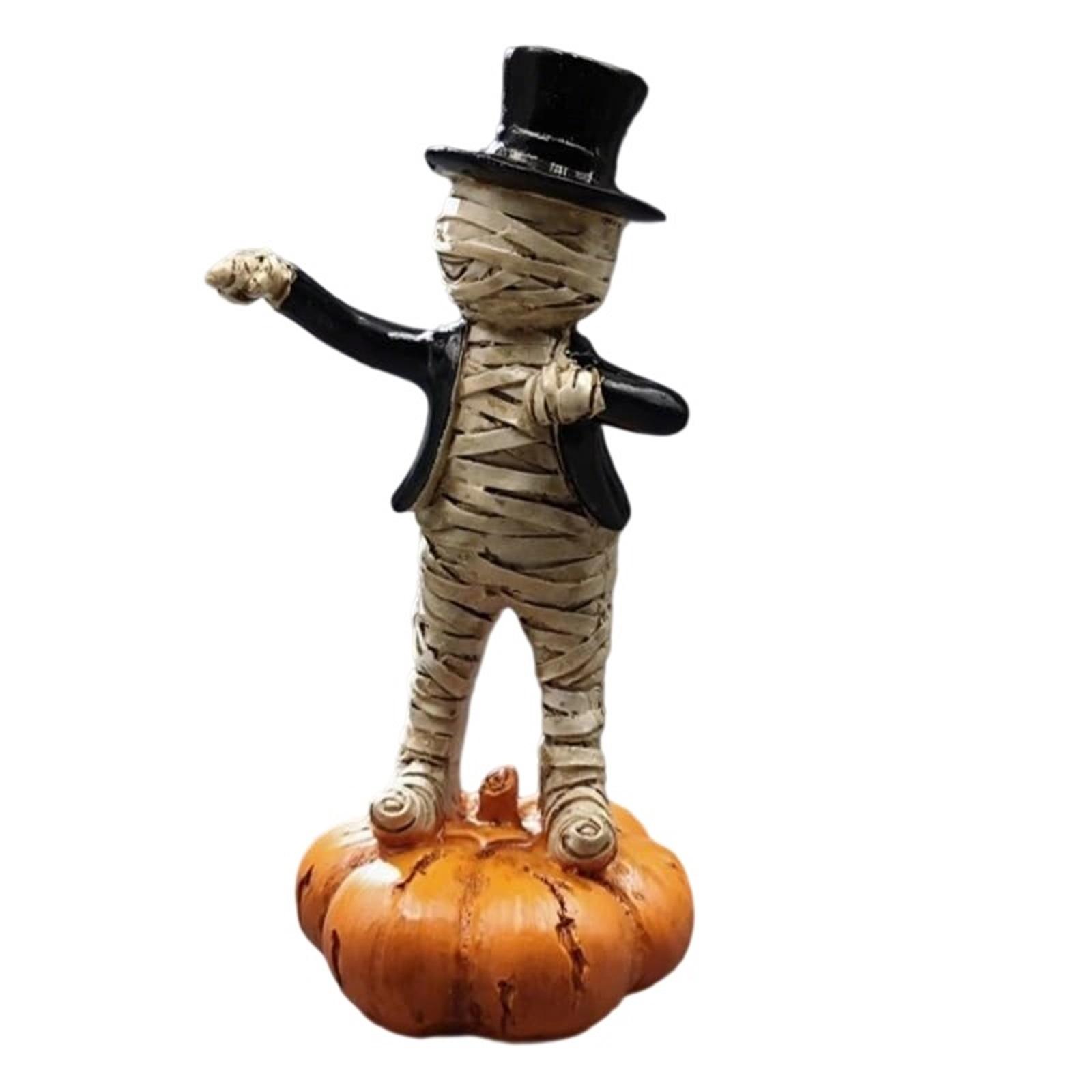 

Тыква Хэллоуин Украшение Сцена Настольное Ручная Работа Орнамент Фестиваль Память One Size