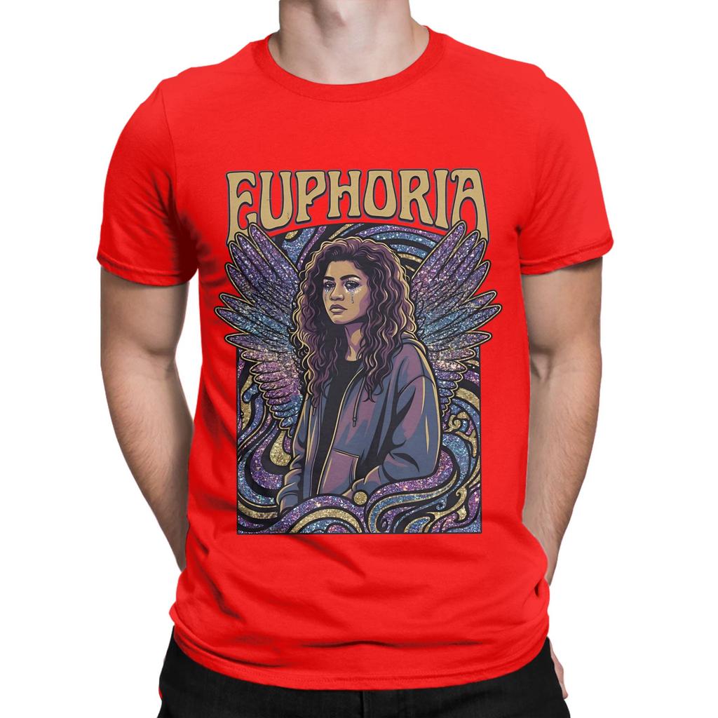 eEuphoria Rue and Glitter Wings Funny 100 Cotton TShirt eEuphoria Tees Tops For Unisex