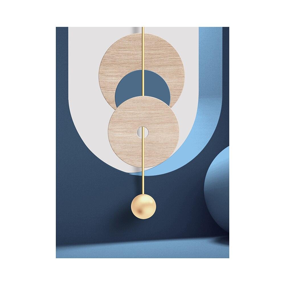 Abstract Geometry Decorative Paintings Nordic Luxury Woman Posters and Prints Wall Art for Living Room Porch Decor