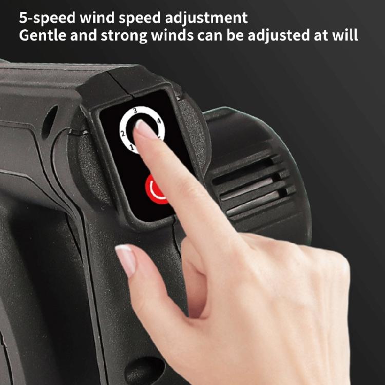 Handheld BBQ Fan Air Blower Large Air Flow Rechargeable BBQ Fan Variable Speed