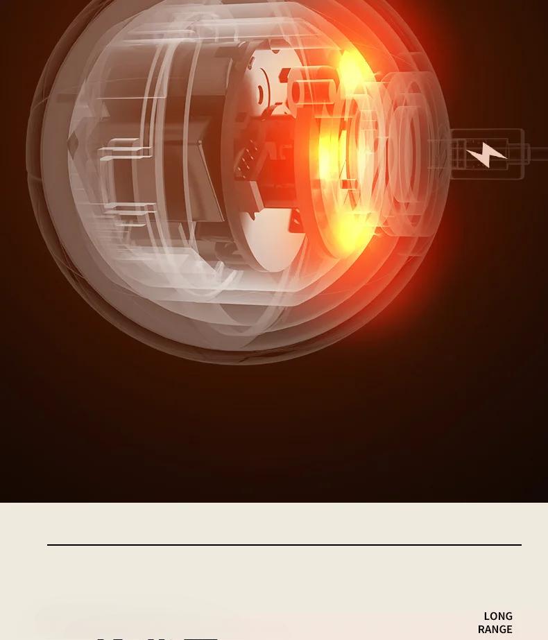 1Pc Smart Cat Rolling Ball Toys Rechargeable Cat Toys Ball Motion Ball Self-moving Kitten Toys for Indoor Interactive Playing