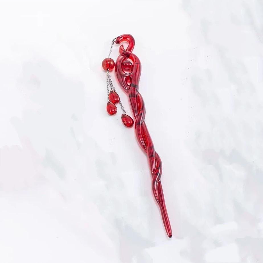 Ancient Chinese Style Hairpin Tassel Shake Plate Flowing Hair Accessory For Cosplay Hanfu Traditional Hair Ornament