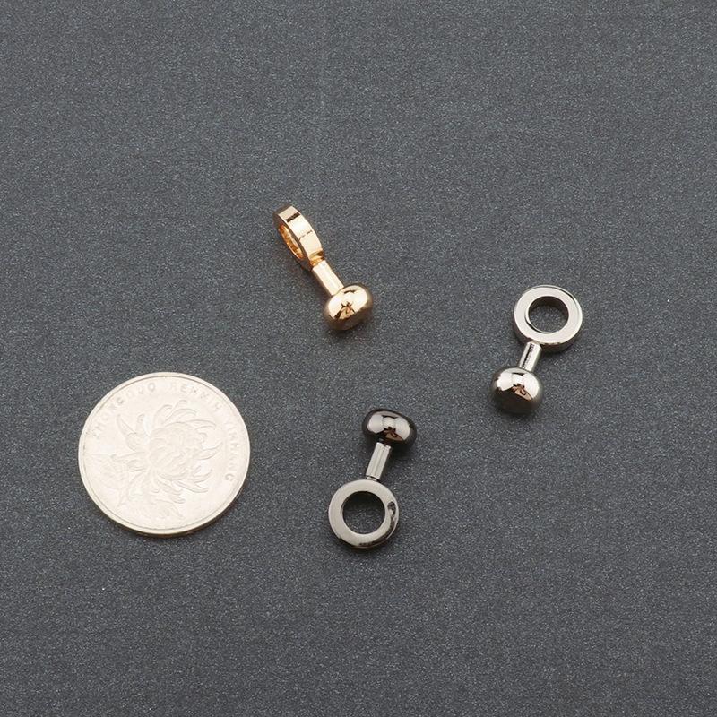 2Pcs Pure Copper Bag Zipper Transform Buckles Accessories Diy Handbag Repair Kit