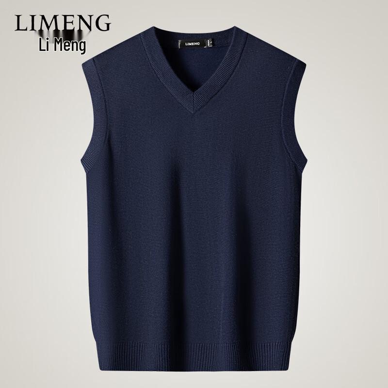 

Мужской безрукавный свитер с V-образным вырезом M