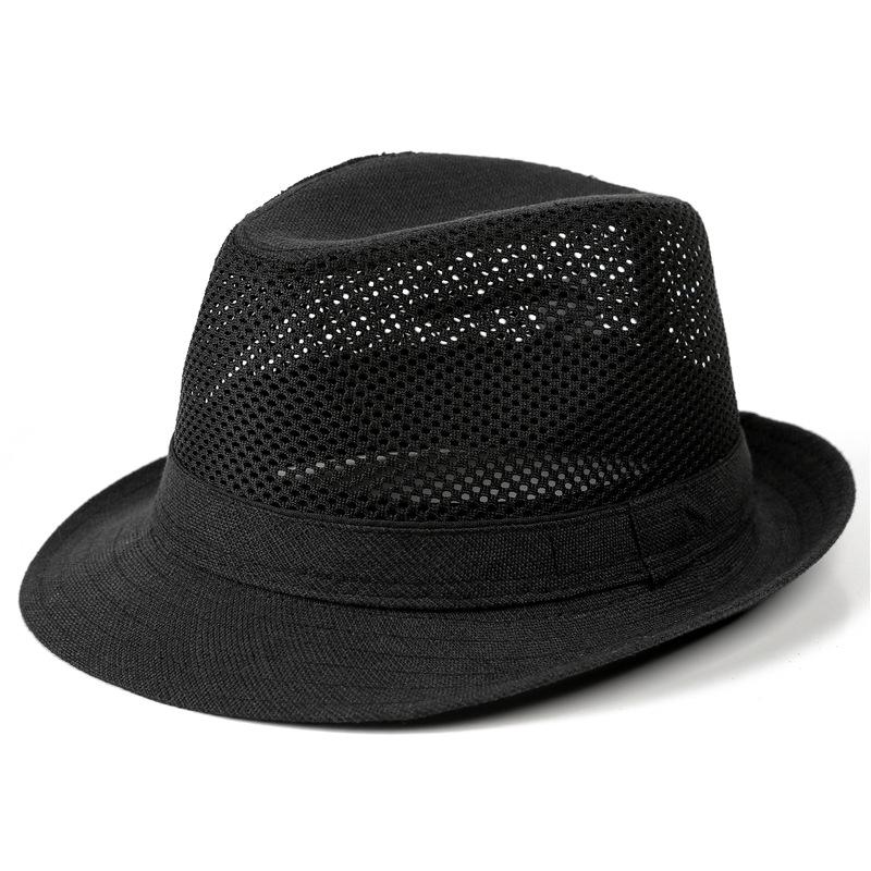Sombrero de Paja de Verano para Hombre | Sombrero de Sol de Malla Transpirable para Personas de Mediana Edad y Mayores | Ligero y Refrescante