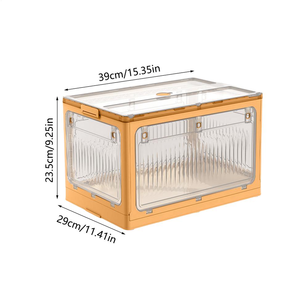 Foldable Storage Foldable Storage Container Box Bin Space-Saving Cubes Crates Organization Decorative Container For Pantry