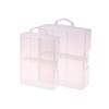 Battery Storage Holder Plastic Transparent Container For Maximum 24 X Aa Aaa Batteries Organizer Box Case