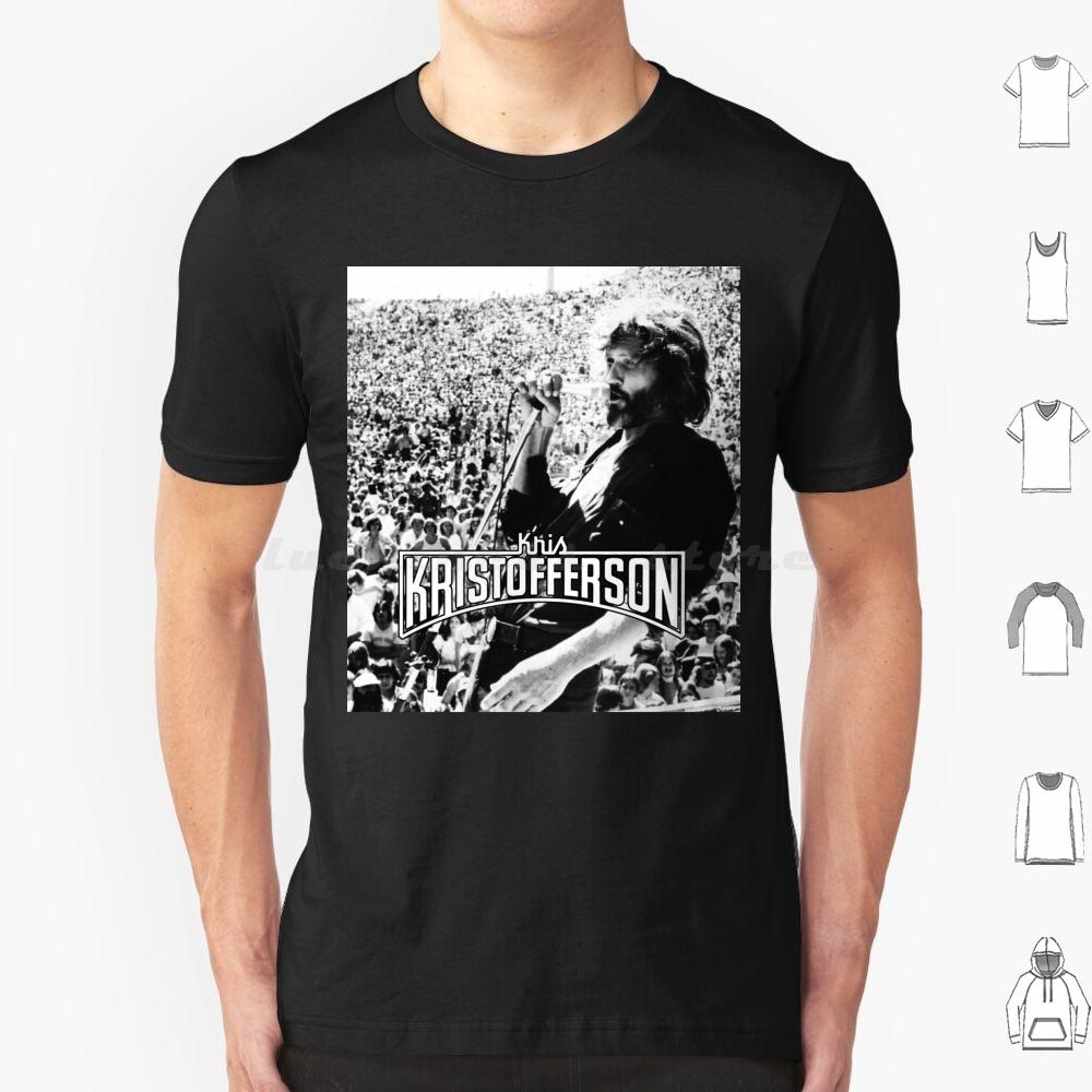 Alockett6 Kris Kristoffersoon Cover T Shirt Cotton Cool Tee Kristofferson Live Tour Concert Album 2022 2023 Logo S
