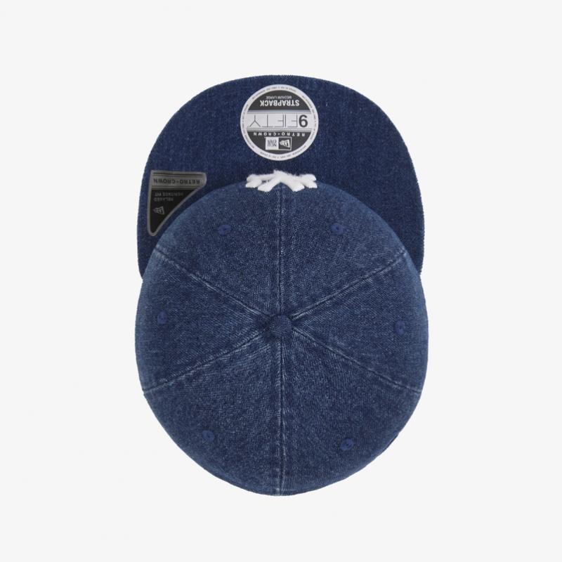 New Era New York Yankees Denim Basic Retro Strapback Indigo 15131624
