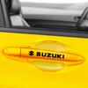 8pc Car Door Sticker Carbon Fiber Scratches Auto Handle Protection Film For Suzuki Jimny GW250 Samurai Vitara Swift Baleno SX4 Ignis Alto Splash Swace