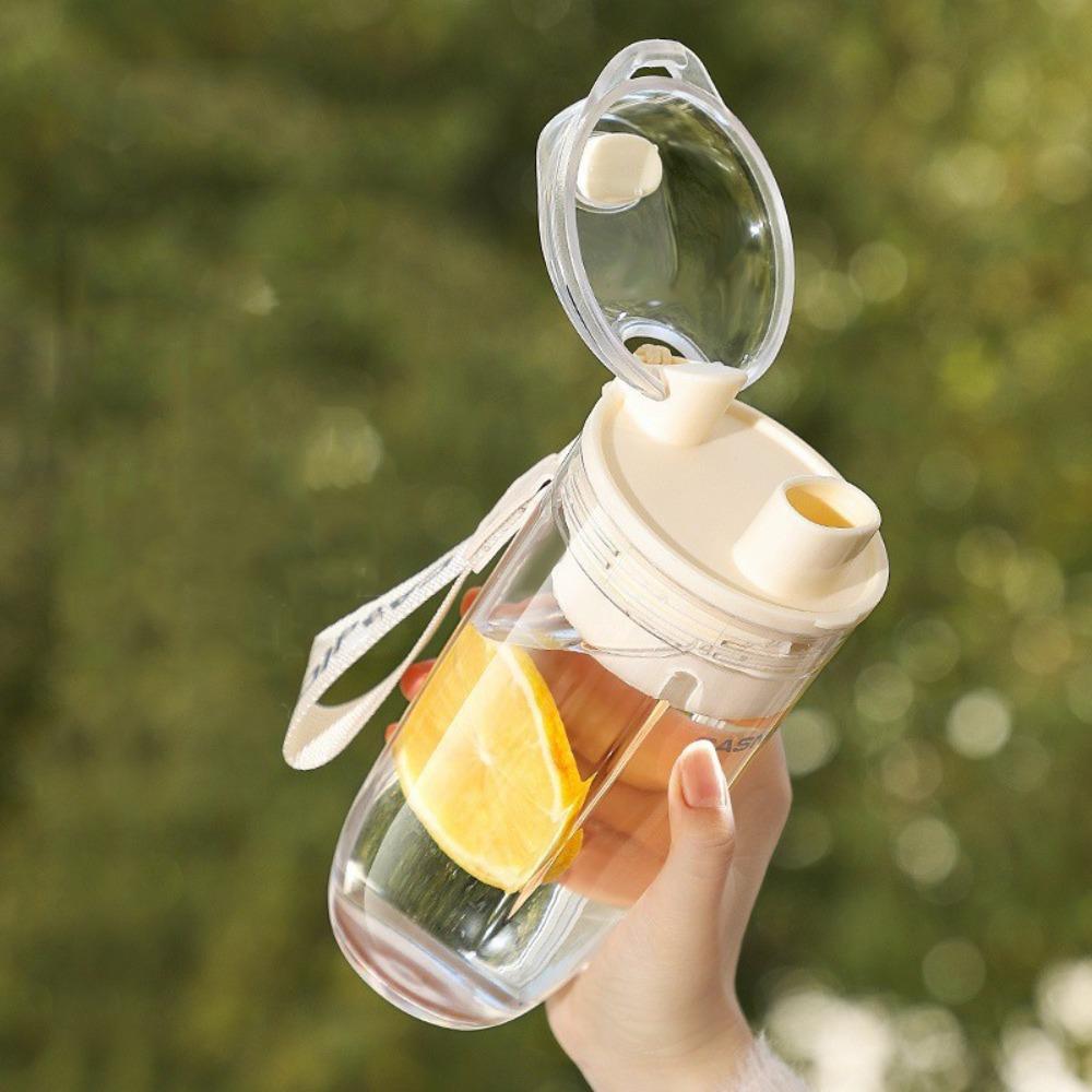 

Посуда для напитков Спорт Бутылка для воды с шариком-венчиком Портальная чашка для воды Дорожные аксессуары белый