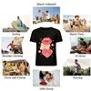 Romantic Heart Envelope XOXO Lip Print Couple Casual Top Pure cotton T-shirt
