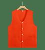 Custom Red Volunteer Vest with Logo for Adults & Children – Perfect for Activities & Public Welfare