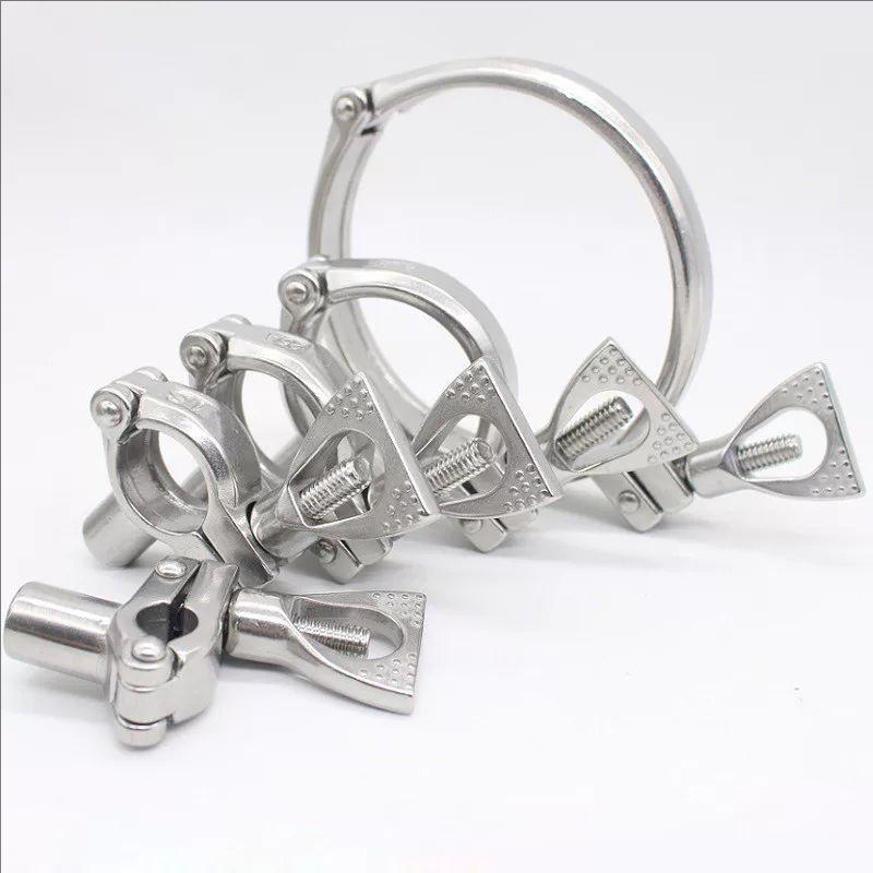 5/8" 15.8 Welding 12.7 19 25 32 38 -152mm 1/2"-6" Tube 304 Stainles Sanitary Clamp Clip Holder Pipe Bracket Support Homebrew