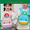 Dinosaur Bowknot Mushroom Bag Cartoon Backpack With Adjustable Shoulder Straps