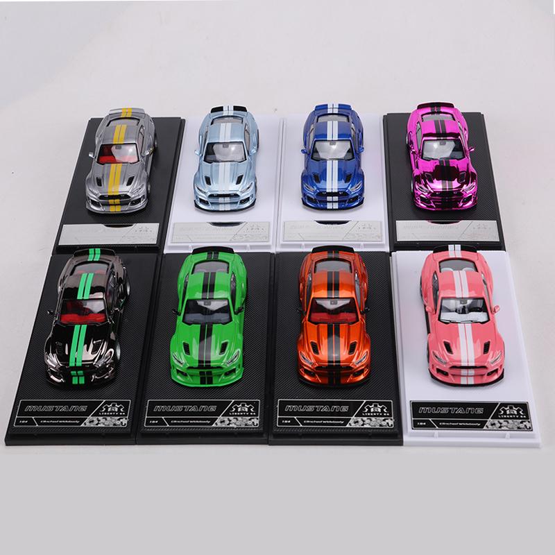 Liberty 1:64 Ford Mustang GT Widebody Alloy Simulation Car Model Toy Collection Display Piece
