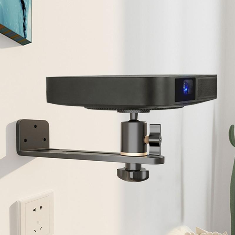 Robuste Metall-Projektor-Deckenhalterung Kompatibel für 1/4 Zoll / 6 mm Schnittstellen Geräte Projektor-Wandhalterung