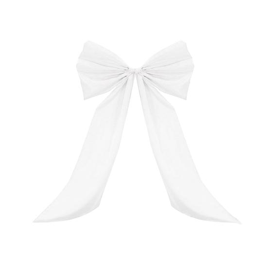 Large Satin Bow 78" x 48" Giant Bow Ribbon Tie for Christmas Birthday Party Wedding Bridal Bachelorette Graduation Room Backdrop Wall Decor