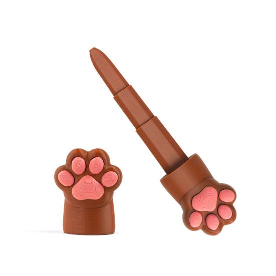 3D Printed Retractable Weapon Fidget Toy Cat Paw Shaped Plastic Weapon Model Stress Relief Fidget Toy for Home Office Desk Decor