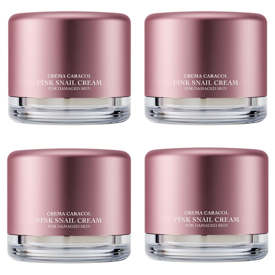 Crema Caracol Pink Snail Cream for Damaged Skin 50ml*1Pc/2Pcs/4Pcs