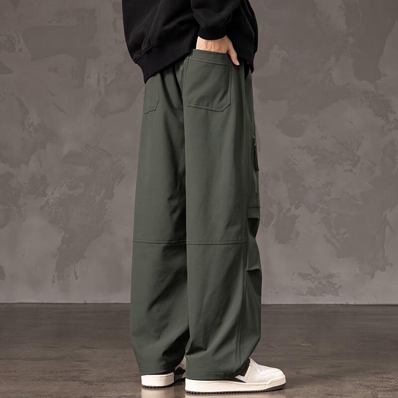 MianZhi Men's Outdoor Windproof Casual Cargo Pants