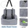 New Car Dog Bed Pet Mat for Front and Rear Seats Dog Outdoor Safety Seat Belt Fixed Soft Protection Co Pilot's Pet Nest