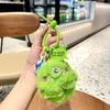Creative Cute Plush Little Monster Doll Keychain Personalized Couple Girl Heart Bag Small Pendant