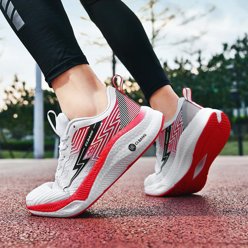 Sneakers Running Shoes Rubber Sports Casual Shoes Trend Fashion Students Summer New Men's Shoes Mesh Soft Sole