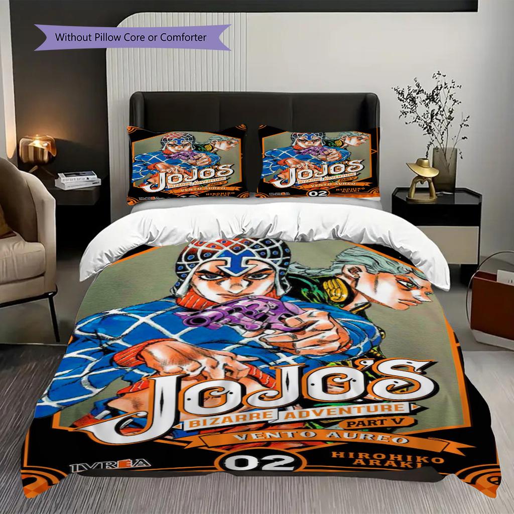 Junk Food Heroes Colorful Gathering Bedding 1 Duvet Cover 2 Pillowcase Without Core Christmas Birthday Gift Soft And Comfortable
