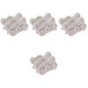 8pcs Fluffy Sleep Mask For Children Girls Colorful Eye Mask