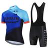 Tour De France Cycling Suit Short-sleeved Suit Men's Summer Breathable Bicycle Shirt Road Mountain Bike Riding Breathable Quick Drying