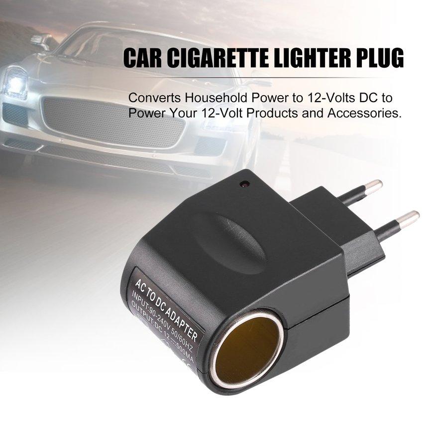 Buy Universal 110V240V AC To 12V DC EU Car Power Adapter Adaptor