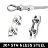 5/10Pcs M2-M8 Stainless Steel Double Post Bolt Clip Wire Rope Cable Clamp Caliper Rope Simple Grip DIY Cable Fastener
