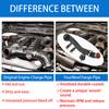Air Inlet kit Turbocharge Pipe Cooling Kit Black 50mm pressure relief valve For BMW N54 E88 E90 E92 Car Engine Parts Replacement