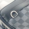 Louis Vuitton N40087 Damier Graphite Trocadero Crossbody Shoulder Bag