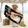 Rock Roll Legend Elvis Beach Towel Quick-Dry Soft Microfiber Comfortable Lightweight Perfect for Traveling Yoga Camping and Swimming