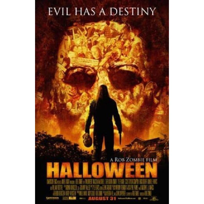 

HALLOWEEN MOVIE POSTER Evil Has a Destiny RARE 24X36