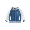 Children's Clothing Spring and Autumn Long-Sleeved Color-Blocked Baseball Jacket Boys' Bear Shirt Thin Coat Baby Boy Cardigan Top