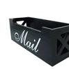 Compact, Wall-mounted Desk Mailbox Made of [material Name], Space-saving, Rustic Style, Lightweight,