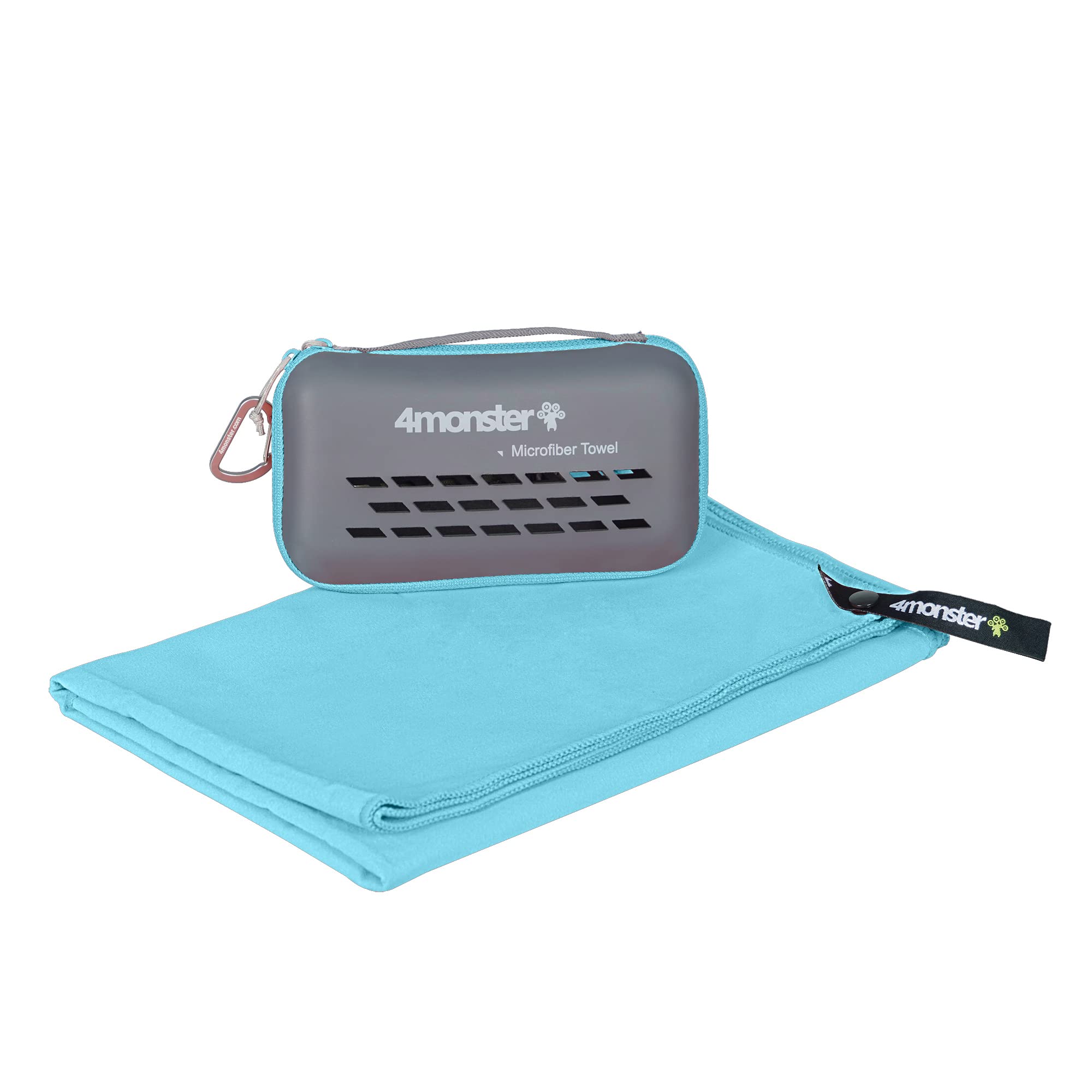 

4Monster Sports Towel, Outdoor Microfiber Towel, Compact, Quick-Drying Towel, Gym Towel, Face Towel, Swimming Towel, Travel Towel, Bath Towel