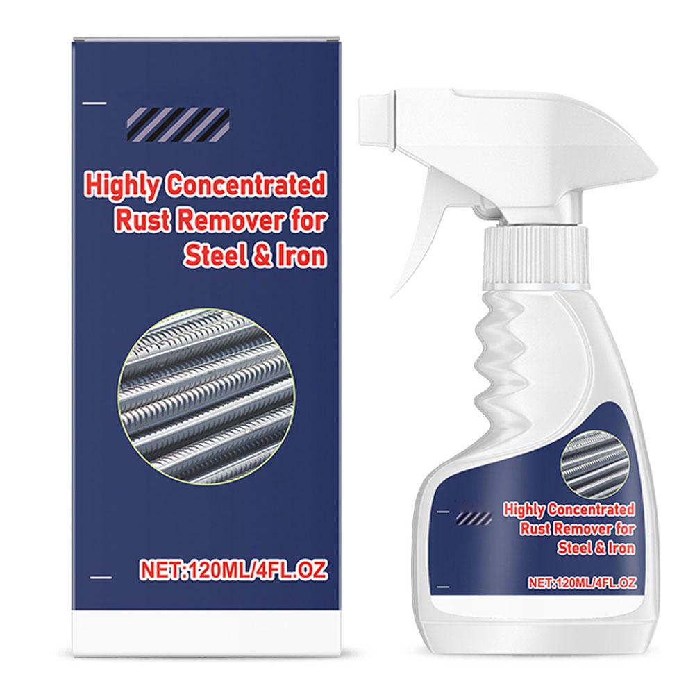 

120ml Rust Remover For Steel Iron Fast Dissolving Metal Rust Cleaner Spray For Industrial Hardware Auto Parts Home Maintenance