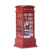 Christmas Chestnut Telephone Booth Christmas Desktop Decoration Luminous Telephone Booth Creative Night Light Christmas Gifts