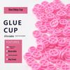 Dual-Use Plum Blossom Cup: Eyelash Extension & Glue Applicator Tool